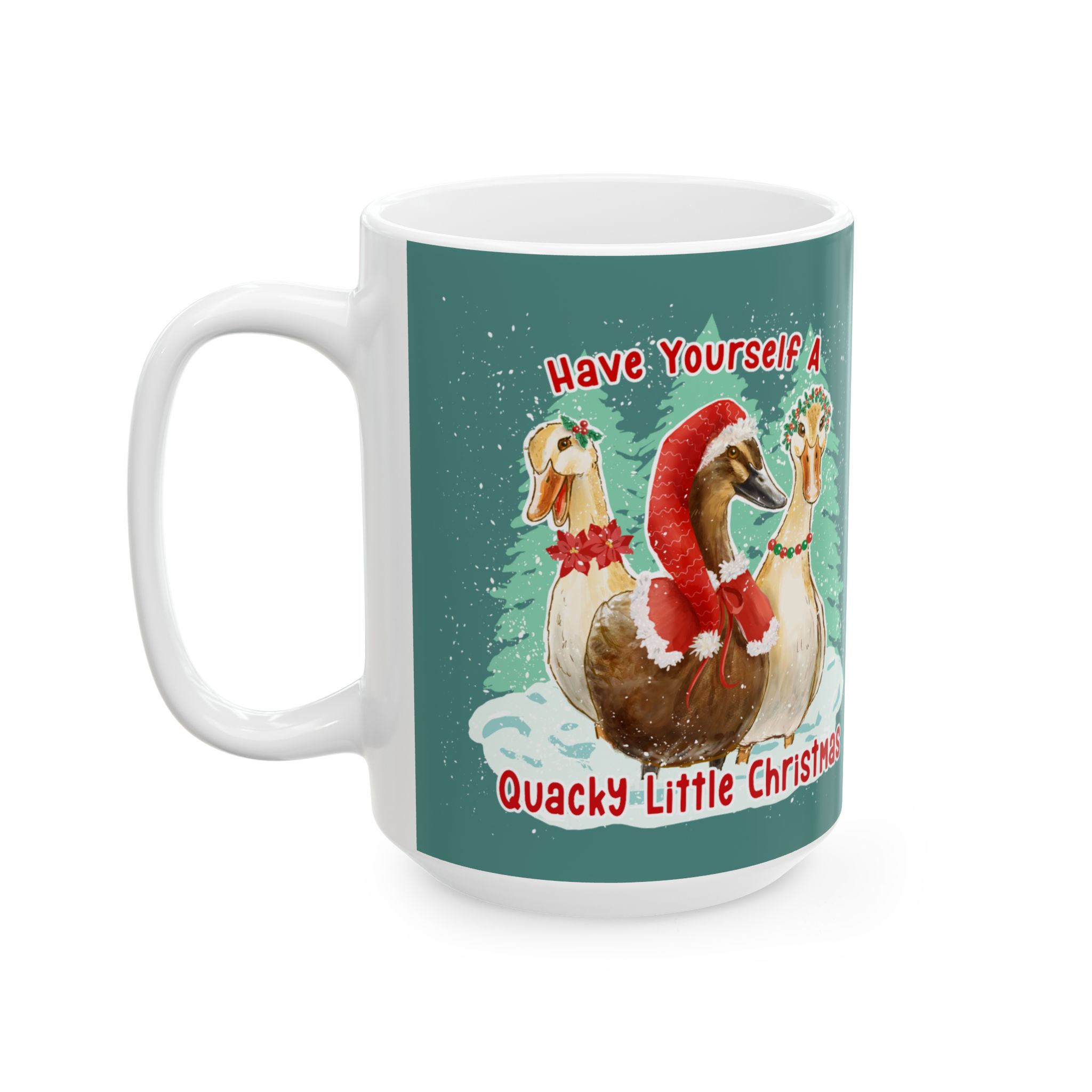 Quacky Little Christmas Duck Mug - Image 7