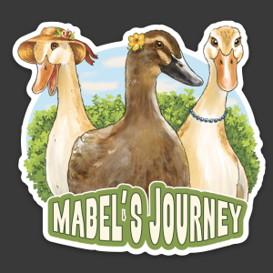 Happy Ducks of Mabel's Journey Sticker