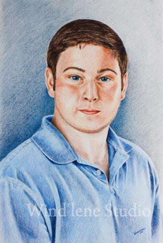 Colored Pencil Portrait
